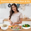 Plastic Shower Caps for Sourdough Bread, 200 Pcs Bowl Covers