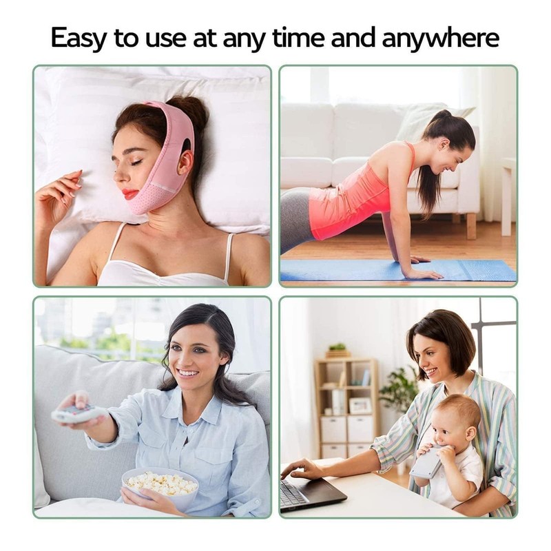 ChaneeHann Reusable V-Line Face Mask with Ergonomic Design - Breathable