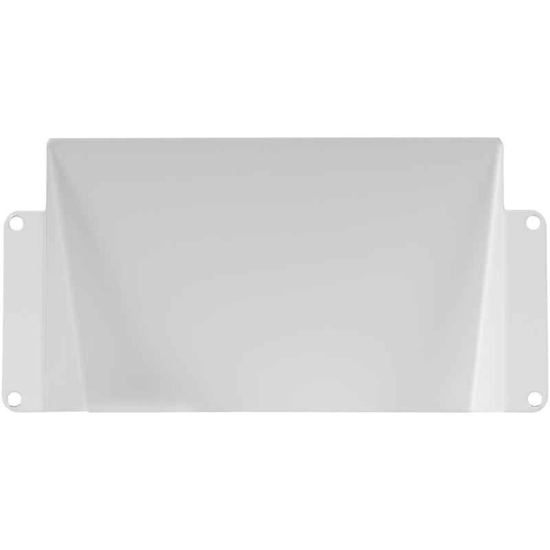 Repa Market 5.5 x 3 Inch White Galvanized Steel Vent