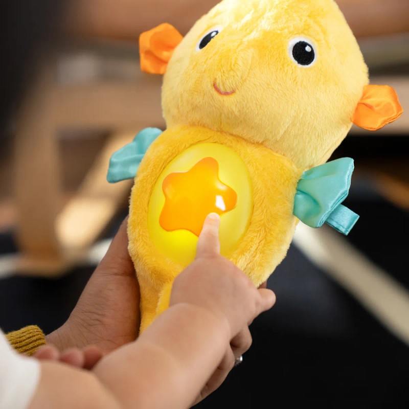 Peluche De Caballito De Mar Con Luces Y Sonidos Baby