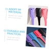 FOMIYES 4pcs Dual-sided Hair Thinning Cutter Comb for Easy Trimming