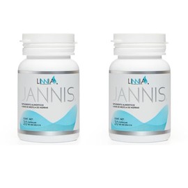 Linnia | 2 Pack de Jannis 30 Capsulas | Suplemento Alimenticio Natural | Fórmula con Linaza, Jengibre, Mango Africano y Lecitina de Soya | Apoyo al Me