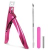 YUWJOOWEE False Nail Clippers Gel Nails Set with 10 Magnets