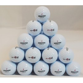 24 Bridgestone E6 White Golf Balls 3A/AAA Grade