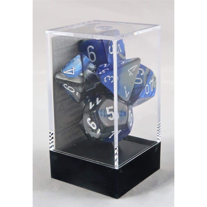 Gemini Blue Steel White 7 Die Set