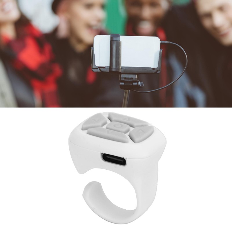 Remote Control Ring Cell Phone Bluetooth Remote Control Camera Shutter
