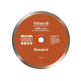 Vitrex 103411 Standard Diamond Blade, 200mm