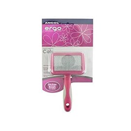 (2 Pack) Ancol - Ergo Cat Slicker Brush