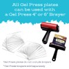 Gel Press Monoprinting Print Plates – 6” x 6” Gel