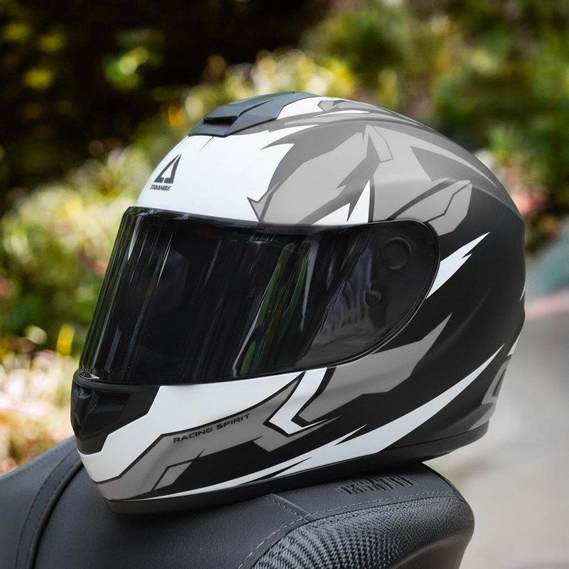 TRIANGLE Motorcycle Helmets Full Face Motorcycle Helmet for Men &