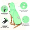 BiPawTi Waterproof Dog Rain Jacket for Large Dogs - Adjustable