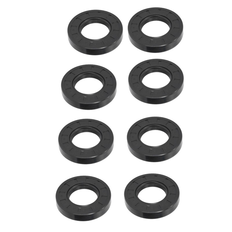 8Pcs Shaft Seals O Type Oil Resistance Industrial Mechanical Bearing