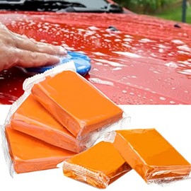 Car Clay Bar 5 Pack 500g, Premium Grade Clay Bars Auto Detailing Magic Clay Bar Kit with Towel Clay Bar Cleaner with Washing and Adsorption Capacity for Car Wash Car Detailing Clean,RV,Glass Cleaning