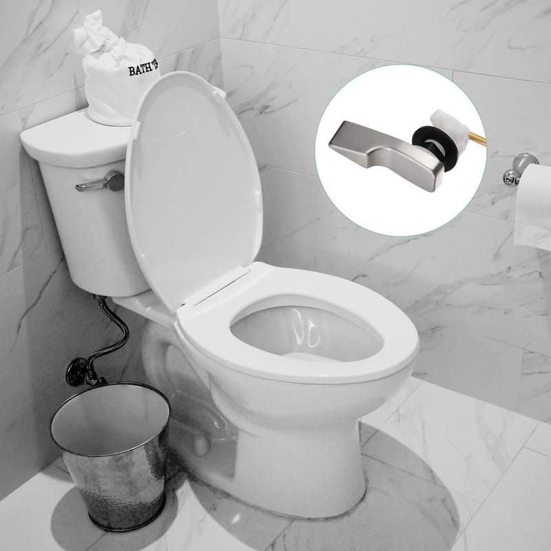 sourcing map Toilet Handle Replacement Kit, Universal Front Mount Toilet