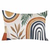 Boho Pillowcase 20x26 Inch - Standard Modern Abstract Geometric Orange