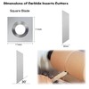 GothicBride Indexable Cutting Inserts Turning Tool Set 10 Pieces 12