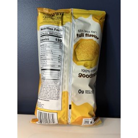 Lays  Brand New Ruffles Baked Gluten Free Cheddar Sour Cream Potato Crisp Chips 6oz