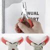 Binditek 1 Pack Coil Crimpers Pliers, Heavy Duty Hand Held
