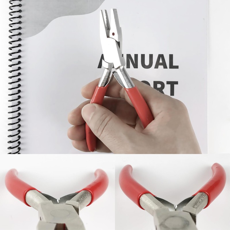 Binditek 1 Pack Coil Crimpers Pliers, Heavy Duty Hand Held