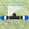 Wzzy Gurden T-Piece PE Pipe Fitting for Thread: Connector for