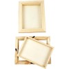 Creativ 575590 Wooden 3D Frame, Brown, 18,2 cm x 23,2