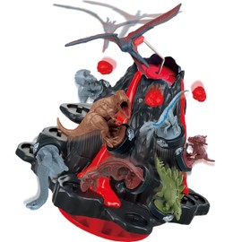 EPOCH Jurassic World Volcano Game, ST Mark Certified, For Ages 4 and Up, Toy, Game, Number of Players: 2-4 People, EPOCH