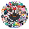 50 Pieces Video Gaming Game Sticker Stickers for Laptop, Phone,