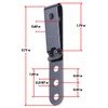 Universal Metal Belt Clip for Holster Making - (Model 5)