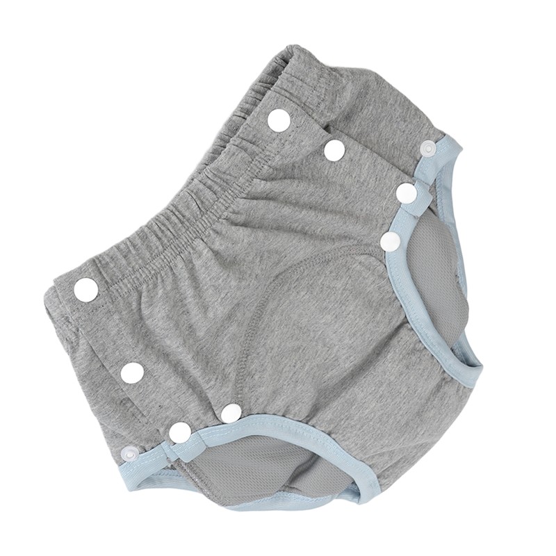 Adult Cloth Diaper Underwear Pure Cotton Washable Leak Proof Incontinence