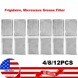 Unbranded Air Filter Range Hood Aluminum Mesh Microwave Grease Filters for GE WB06X10359 - 4PCS