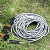 Besiter Garden Hose 100FT Stainless Steel Water Hose with 10