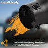 FALVFUN Car Exhaust Tip, 2.6" Inlet 3" Outlet 5.79" Length