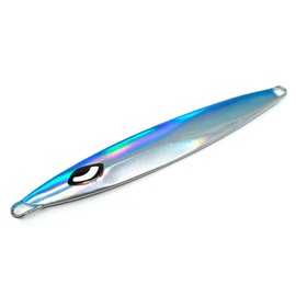 Slow Fall Wing Shiny Model Metal Jig 80g Lure Jig Jigging Sinker Fishing Gear Slow Jigging Bluefish Yellowtail Amberjack Sea Perch Grouper Rockfish Sea Perch BAKSTOR Shine Blue