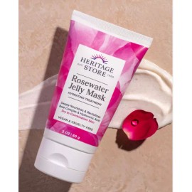 Heritage Store Rosewater Jelly Mask Hydrating Treatment DRY-COMBO SKIN 2 oz NEW!