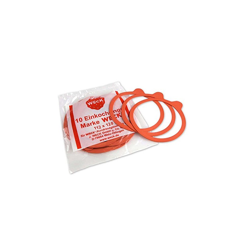 10 x Weck 120mm Rubber Seals/Rings. Fits WECK Model 750