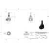 Diode Dynamics SL2 LED Fog Light Bulbs compatible with H11