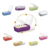 HAN Croco flashcard Box, Easy to Learn Vocabulary with 5-Compartment