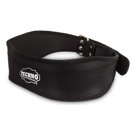 Faja Cinturon Pesas + Rodilleras Sentadila + Straps Crossfit Mediana Negro