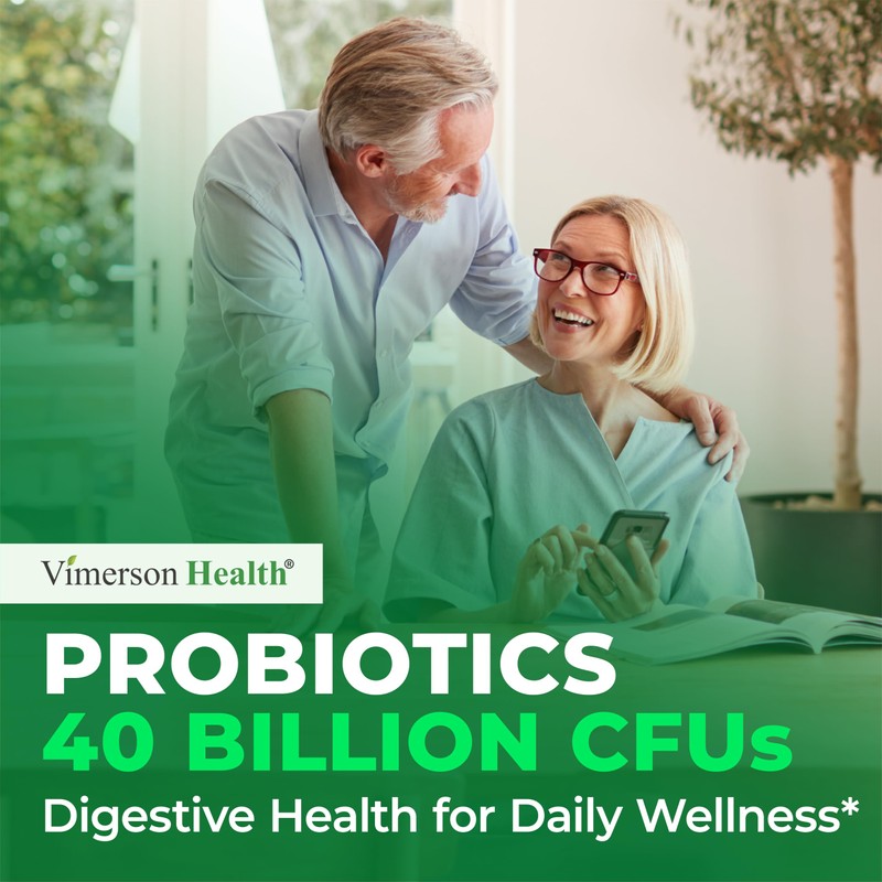 Probiotics for Women & Men with Prebiotics - 40 Billion