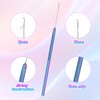 3 Pcs Stainless Steel Hair Extensions Loop Needle Pulling Hook