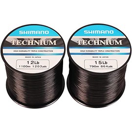 Shimano Technium Line Bulk Spool (15lb 0.38mm 823m)