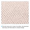 sourcing map Microfiber Dish Drying Mat, 15.75" x 11.82" Dishes