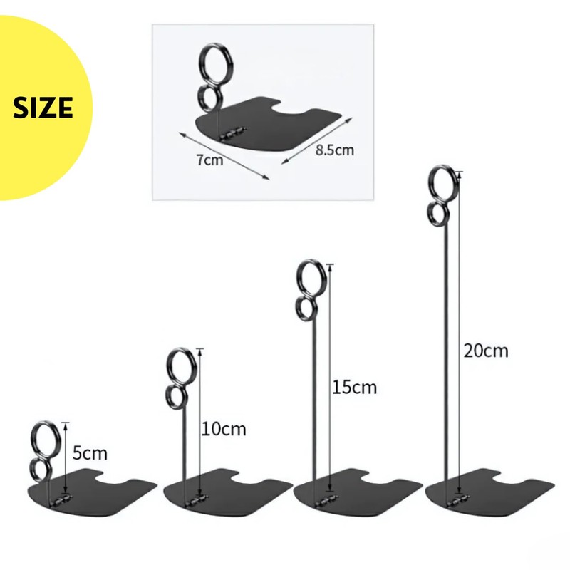 NYANDELMO Pop Stand Ring Stand Price Card Photo Frame Stand