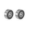 sourcing map 605-608 ABEC-3 Bearings 606-2RS 2Qty