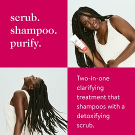 good.clean.goop beauty The Powerscrub Scalp Detox | Clarifying Shampoo to Detoxify Hair and Scalp | Salt Scrub with Vitamin E, Amino Acids & Chlorella Extract | Cruelty-Free & Vegan Shampoo | 4 Fl oz