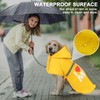 GreenJoy Dog Raincoat with Cute Print - Waterproof Dog Rain