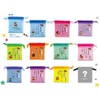 Tees Factory KS-5530177 Mini Drawstring Cloths, 11 Patterns in Total