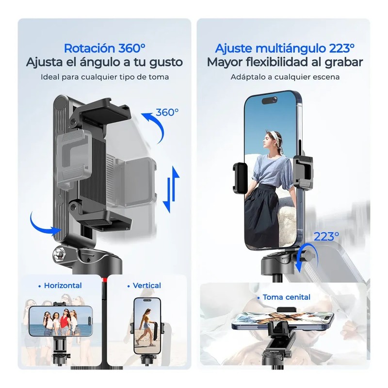 Soporte Selfie Stick Mini Para Celular Con Trípode