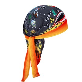 Corsehild Funny Silky Durags for Men Women's Doo Rags for Men Head Wraps Unisex