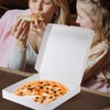 Huoshange Thin White Pizza Box-10x10x1.9 Inch 20 Pack Disposable Pizza